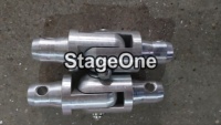 Accessoires de réglage pour treillis à embouts, coupleur à charnière carré en alliage d'aluminium, manchon de raccordement conique léger et personnalisé