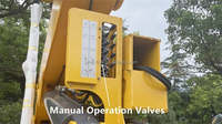 Lève-conteneur de 20 pieds et 40 pieds MQH37A chargeur latéral camion-conteneur de 37 tonnes grue de levage diesel APU