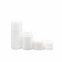 Conteneurs cosmétiques pour soins personnels en gros, flacons vides en plastique pour déodorant liquide, flacons à bille roulante, 30 ml, 50 ml, 60 ml