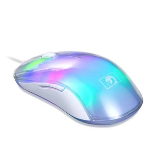 Ratón para juegos Xinmeng M368 Ice Crystal, 6D RGB, iluminado, con cable, USB, fotoeléctrico, para juegos y uso en la oficina - Product Image 1