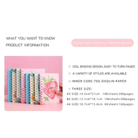 Cuaderno Creativo con Espiral de Frutas de Dibujos Animados, Hojas Sueltas A5, Personalizado, Portátil, 60 Hojas, Impresión Digital, Modelo ZX 460, para Estudiantes Escolares