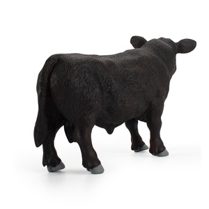 Mô phỏng tiêu thụ thịt bò với đồng cỏ gia súc trang trí vui vẻ lelewu Thế giới động vật mô hình bò đen <span class=keywords><strong>Angus</strong></span> - Product Image 3