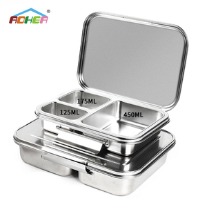 Contenitore per Alimenti Riutilizzabile e Isolato Aohea, <span class=keywords><strong>Porta</strong></span> <span class=keywords><strong>Pranzo</strong></span> in <span class=keywords><strong>Acciaio</strong></span> <span class=keywords><strong>Inox</strong></span> per Bambini e Scuola - Product Image 5