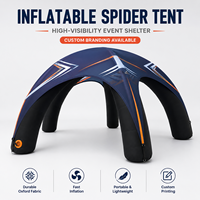 Tente gonflable pour événements CATC, installation en 5 minutes, imperméable, dôme publicitaire, souffleur interne, personnalisation de la marque, marketing, certifiée CE