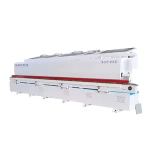 Hot sale 6 type JC shape wood panel straight linear auto edge banding machine for PVC Soft forming edge bander