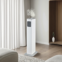 Diffuseur d'huiles essentielles à commande à distance personnalisé de grande capacité 12L, brumisateur d'eau, humidificateur ultrasonique intelligent sur pied