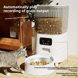 Comedero Automático para Perros y Gatos con Control Remoto, Alimentación Cuantitativa Programada, Dispositivo de Monitoreo Inteligente - Product Image 4