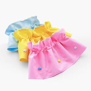 Soft Cat Head Cover Cloth Anti Bite <b>Pet</b> Neck <b>Collar</b> For Cats And Small Dogs Cute Design Solid Color - Product Image 2