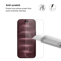 Protection d'écran en verre 2.5D pour iPhone 18 Pro, film de protection anti-explosion pour téléphone portable, verre trempé pour iPhone 18 17 Pro Max