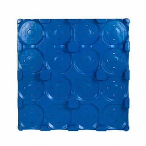 พาเลทพลาสติก HDPE อุตสาหกรรมทนทาน ขนาด 1080x810x170 มม. ยี่ห้อ Zhiyuancheng สำหรับเก็บขวดน้ำ แบบยุโรป ทางเข้า 4 ทิศทาง ปรับแต่งได้ - Product Image 6