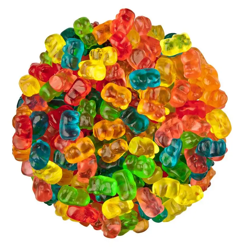 OEM/ODM Gummy Bear Premium Extract Jelly Halal Gummy Candy all'ingrosso