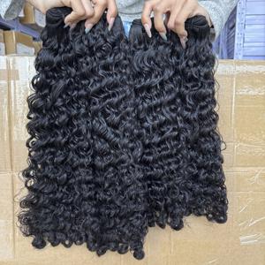 Vente en Gros Extensions de Cheveux Humains Bouclés Birmans de Couleur Naturelle à Double Trame de Cheveux Vierges Donneur Unique - Product Image 5