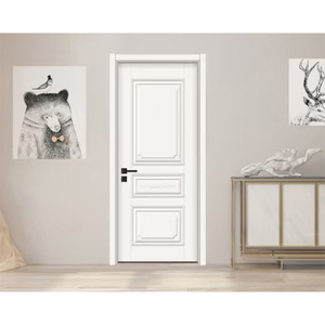 דלת בידוד קולית מעץ MDF בעיצוב מודרני, גימור איכותי, לשימוש מסחרי פנים, הפעלה ידנית - Product Image 1