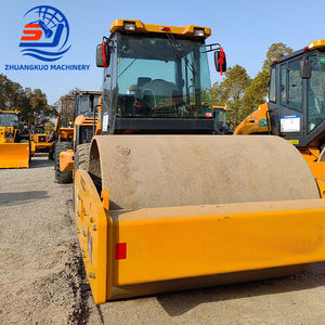 Ventes directes d'usine rouleau vibrant faible consommation de carburant 223 roue d'occasion double rouleau de roue en acier - Product Image 4