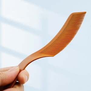 Peigne de coiffure professionnel en forme de <span class=keywords><strong>S</strong></span> pour barbier, peigne de coupe en <span class=keywords><strong>S</strong></span>, peignes de coupe à plat, peigne de coupe de cheveux - Product Image 5