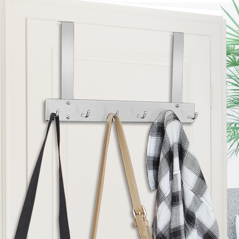 Индивидуальные Крючки для двери настенные крючки из нержавеющей стали для спальни настенная вешалка