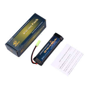Melasta Airsoft Batería <span class=keywords><strong>9</strong></span>,6 V 1600mAh NIMH Batería de <span class=keywords><strong>coche</strong></span> <span class=keywords><strong>RC</strong></span> con enchufe Traxxas/Tamiya para Airsoft/Guns/Mini <span class=keywords><strong>RC</strong></span> Cars - Product Image 3