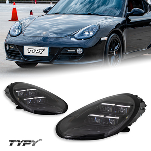 Pour Cayman 987.2 2009-2012, blocs optiques 12V neufs 6000K, conversion LED matricielle style Boxster - Product Image 1