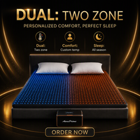 Surmatelas intelligent rafraîchissant Eight Sleep Alternative avec système de circulation d'eau et contrôle de la température du lit