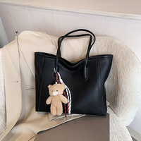 Nouvelle collection 2026 : Sacs fourre-tout en cuir PU grande capacité pour femme – Sacs d'épaule été, automne, hiver