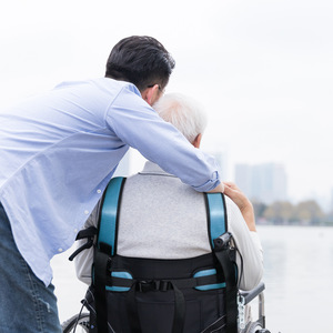 Cinturón de Seguridad para Silla de Ruedas Chenlu, Ajustable, Transpirable, Antideslizante, para el Cuidado de Ancianos, Uso Doméstico - Product Image 3