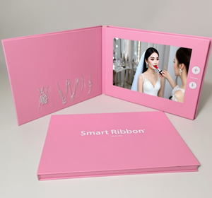 Promotion 7 pouces hd écran Lcd carte vidéo vidéo carte postale boîte vidéo numérique avec écran Lcd brochure vidéo pour cadeau - Product Image 1