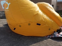 1 sac de Promotion gonflable géant, canard de hong kong jaune, 12m