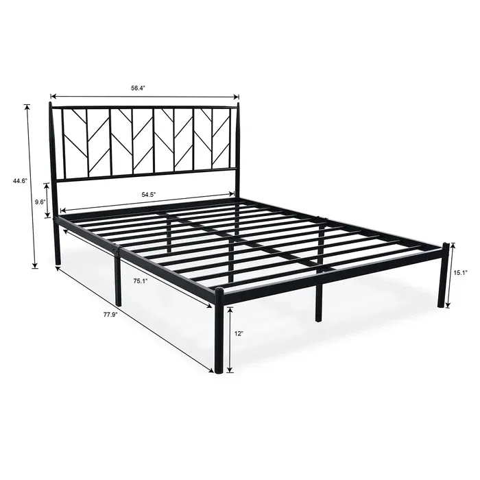 Hoge Kwaliteit Hot Koop Bed Frame Metalen Bedden Van Slaapkamer Hotel Metalen Stapelbed Meubels