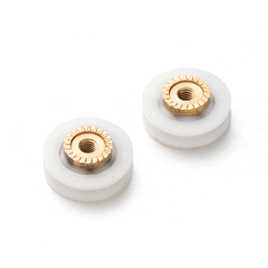 Badezimmer Glas-Falttür Duschkabine Mini-Hängewellen Schwenk-Einzelfalttür-Rad für Duschglastür - Product Image 2