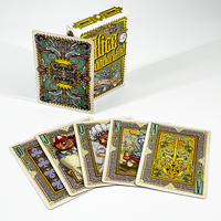 Cartes de poker en plastique imprimées sur mesure, cartes de jeu de poker premium personnalisées, cartes de poker en PVC avec logo personnalisé