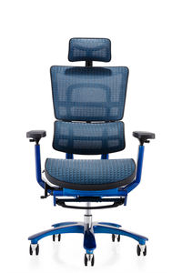 Chaise <span class=keywords><strong>de</strong></span> <span class=keywords><strong>bureau</strong></span> pivotante au Design classique, ergonomique, rouge, bleu, noir, en option, avec repose-pieds, Solution contre les maux <span class=keywords><strong>de</strong></span> <span class=keywords><strong>dos</strong></span>, chaise <span class=keywords><strong>de</strong></span> professeur - Product Image 2