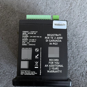 Controlador de Temperatura de 8 Canales TECSYSTEM NT538AD 4-20mA RS485 Modbus para Transformador, Motor - Product Image 5