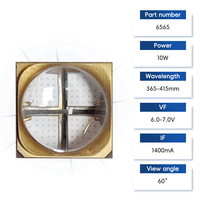 Harga Terbaik Inkjet Curing Photosensitive Offset/Printer 3D Exposure Curing 365/385/395nm Seri 6565/6868 10w UVA COB LED Chips