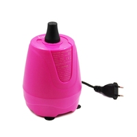 Pompe à ballons électrique Hstyle, prise EU, 220-240V, rose, portable, gonfleur de ballons, souffleur d'air, outils pour guirlandes de ballons, décoration de fête, BA007