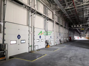 Porte sectionnelle industrielle isolée en acier galvanisé <span class=keywords><strong>4M</strong></span> X <span class=keywords><strong>4M</strong></span> certifiée CE Advance, taille personnalisée - Product Image 6