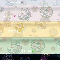 Tissu Jacquard Respirant en Rayonne et Soie Mélangées, Enduit PVC, Poids Moyen, Écologique, pour Robes de Mariage Garçons et Filles 2026