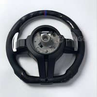 Volant en cuir M Sport avec intérieur en fibre de carbone pour BMW E70 E92 E90 F02 F07 F10 F11 F15 F16 F18 F20 F26 F30 E60 M3 M5 328I