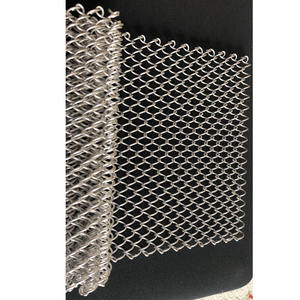 ستائر شبكية معدنية مزخرفة من الفولاذ المقاوم للصدأ لشبكة تزيين الجدار الخارجي متوفرة بالمخزون - Product Image 4