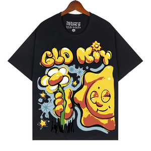 T-shirts en coton de haute qualité en gros Glo Gang <span class=keywords><strong>Boyz</strong></span> Worldwide, impression personnalisée, manches courtes, t-shirts Glo Gang pour hommes - Product Image 2