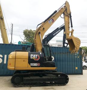 Excavatrice hydraulique de chenille de CAT 313D2GC Caterpillar utilisée de haute qualité de vente chaude a importé des machines du Japon 13 tonnes - Product Image 3