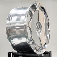 Nouvelle jante en alliage d'aluminium forgé 20*8.5 100mm, poli miroir, multi-rayons 5*112, pour rétrofit/amélioration, compatible avec les modèles de voitures particulières