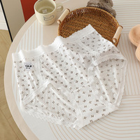 Celana Dalam Wanita Plus Size High Waist SMOOTH, Motif Leopard Polka Dot untuk Sehari-hari, Antibakteri 10A, Bernapas, Ramah Lingkungan