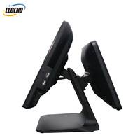 Système de point de vente 15 "+ 12" écran tactile Machine de point de vente EPOS Tills