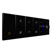 Interruttore Intelligente Tuya con Controllo Vocale, App e Zigbee 2/3/4/5, Standard UK per Casa, Hotel e Garage