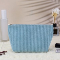 Cadeau de Noël pour mariage trousse de toilette pour dames trousse de maquillage en velours côtelé recyclé pochette pochette de soirée de créateur pour femmes