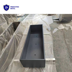 Maceta <span class=keywords><strong>de</strong></span> Aluminio con Orificios <span class=keywords><strong>de</strong></span> Drenaje, Resistente a la Intemperie y a la Corrosión, para Hierbas/Suculentas, Personalizable al por Mayor - Product Image 5