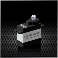 Pièces de servo numérique à engrenages métalliques 4,8V-6V pour voitures RC, avions, bateaux, moteur brushless modèle KM1970MD en plastique