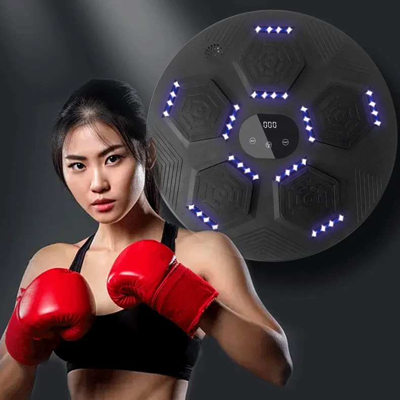 ZT Electronic Musical Wall Boxing Target Electronic Mini Music Punch Game Smart Music Boxing Machine