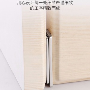 Cerradura magnética para puertas, de acero laminado en frío, montada en la pared, sin perforación, para puertas y cajones - Product Image 4
