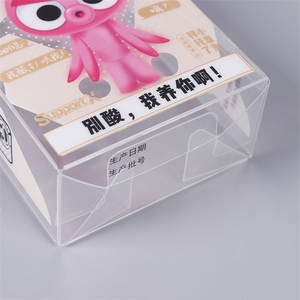 Caja de embalaje plegable de plástico de PVC PET transparente desechable personalizada de alta calidad para productos electrónicos de consumo en Stock - Product Image 2